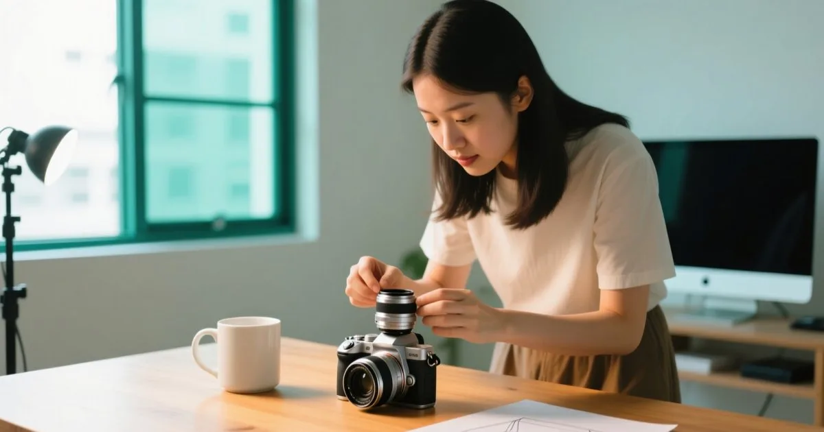 Panasonic 20mm 輕巧鏡頭,讓品牌拍攝更輕鬆