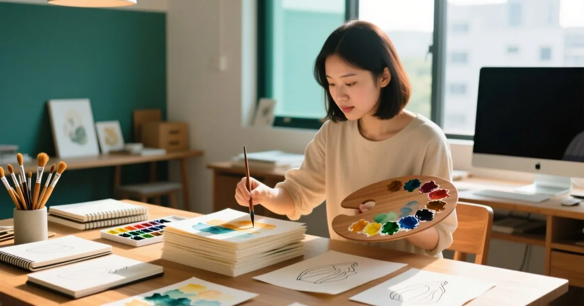 AI 畫水彩爆紅背後:如何訓練出符合品牌品味的 AI 模型?