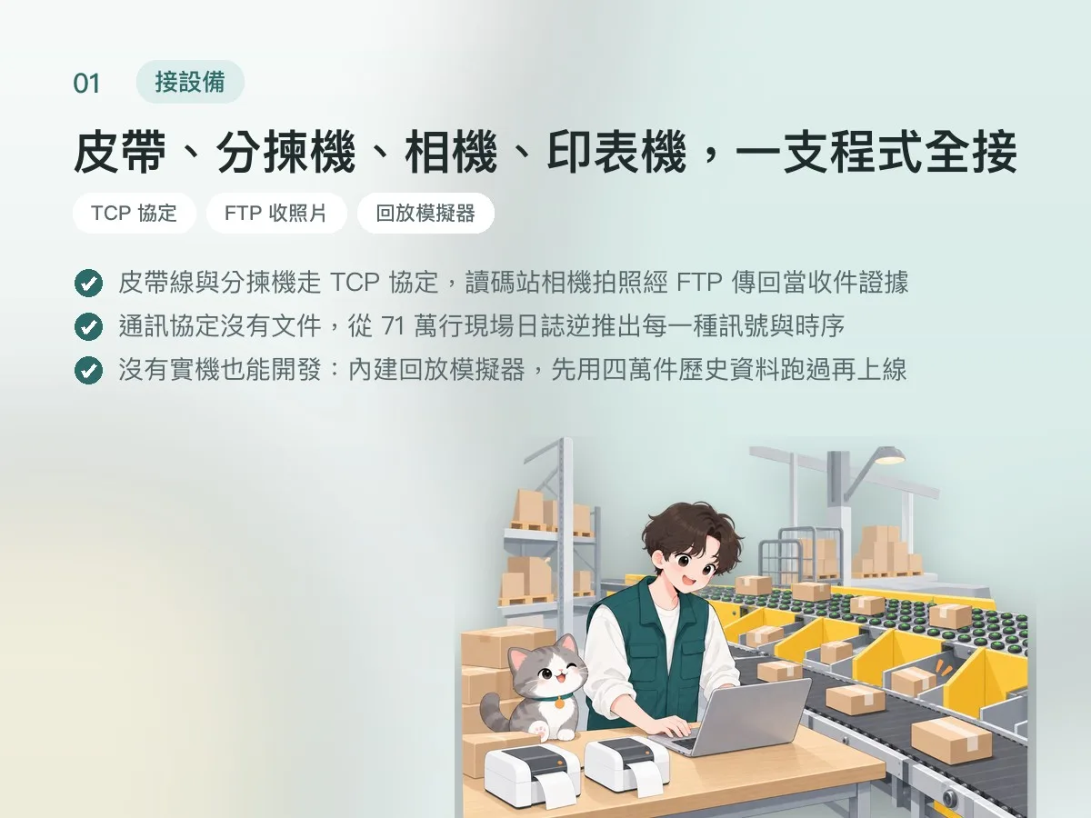 分揀線控制系統 畫面 1